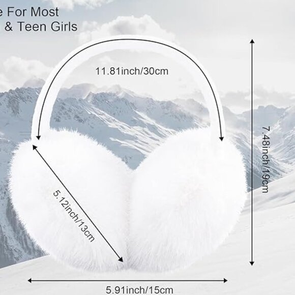 Fluffy Adjustable Ear Muffs